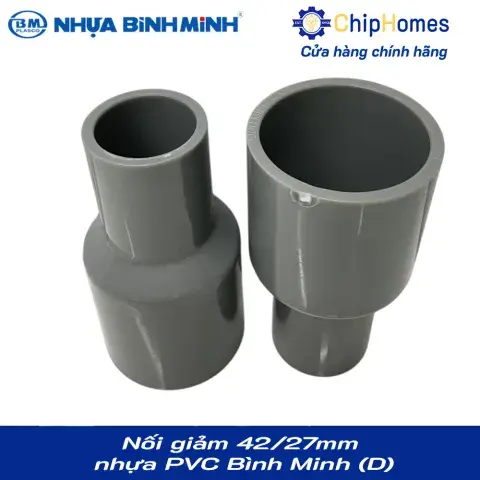 Nối giảm, chậu giảm 42x27 mm nhựa PVC Bình Minh