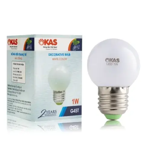 Bóng đèn LED tròn G45 SOPOKA 1W chính hãng