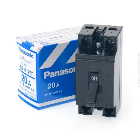 CB Cóc 2P 1.5kA Panasonic (Đủ size 10A–40A)