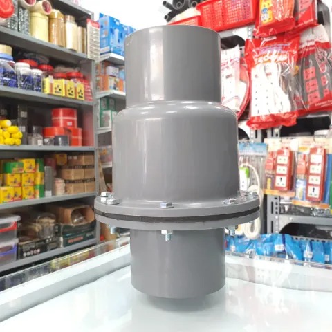 Van Nước 1 Chiều Lá Lật PVC Phi 90 Phi 114 Kim Phong