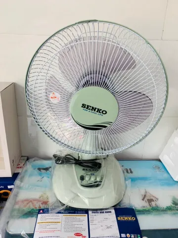 Quạt Bàn Senko B1216 40W 3 Tốc Độ Gió Chính Hãng Giá Tốt