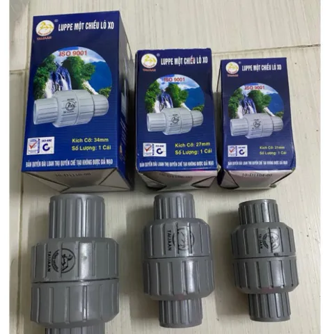 Van 1 Chiều Lò Xo Taijaan Nhựa PVC Phi 21 Đến 60