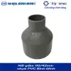 Nối giảm 90/42 nhựa PVC Bình Minh - Loại mỏng, DN 90x42mm, PN 6 bar