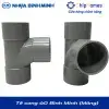 Tê cong 60 nhựa PVC Bình Minh - Loại Mỏng, DN 60mm, PN 5 bar