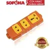 Ổ cắm Sopoka 3 ổ lõi sứ chống cháy 6000W