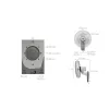 Quạt treo tường Asia VY357792 VY357192 55W chính hãng giá tốt