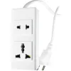 Ổ cắm điện đa năng Điện Quang ĐQ 001A-02 2 lỗ chịu tải 2500W