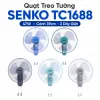 Quạt Treo Tường Senko TC1688 47W Cánh 39cm 2 Dây Giật Chính Hãng