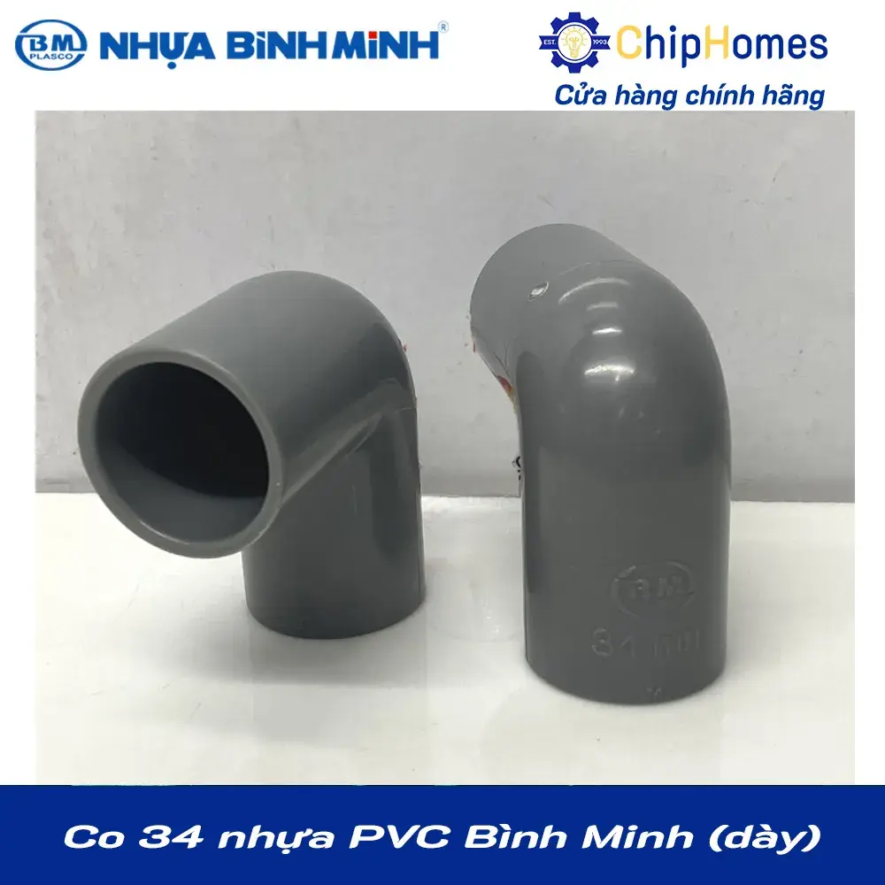 Co 34 nhựa PVC Bình Minh - Loại Dày