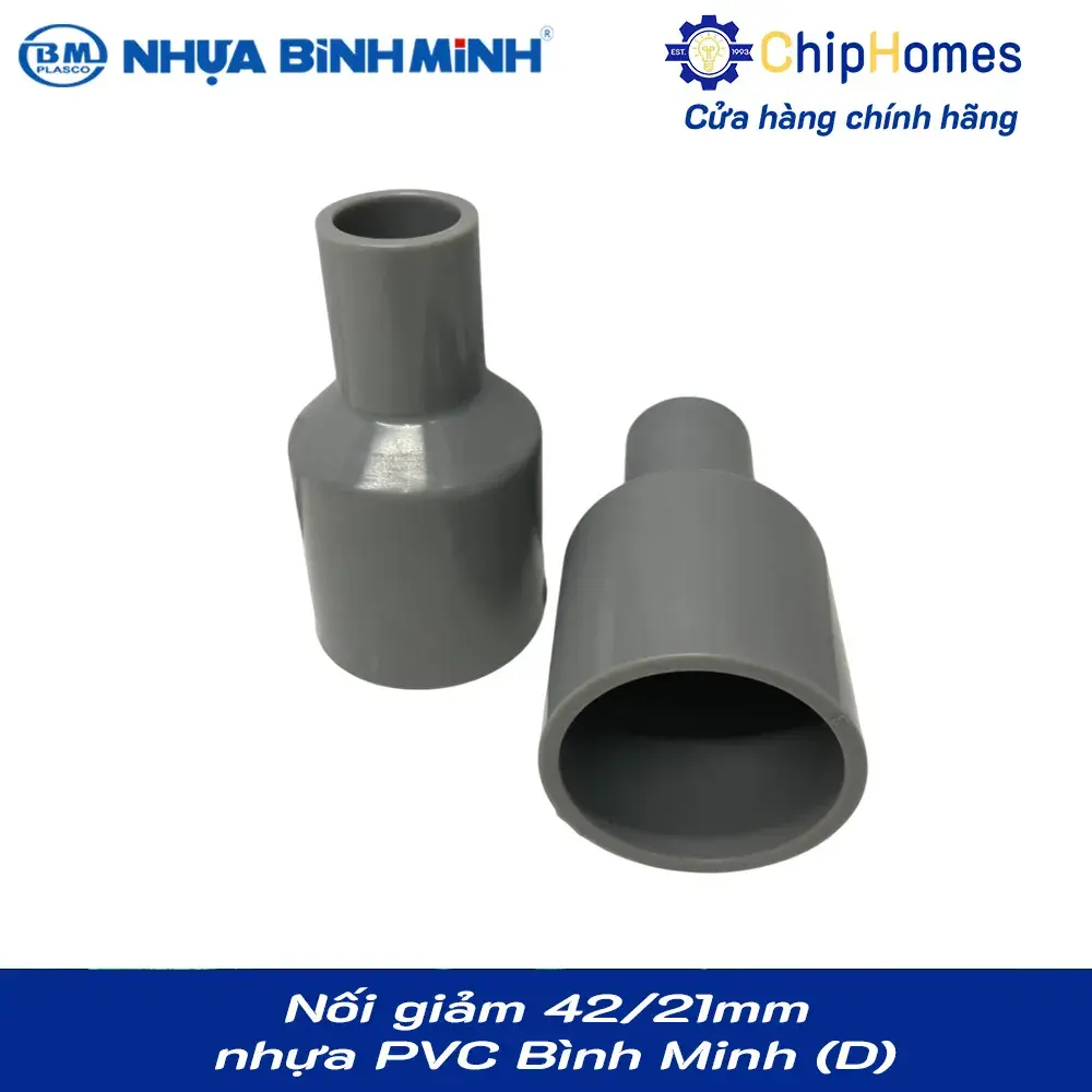 Nối giảm, chậu giảm 42x21 mm nhựa PVC Bình Minh