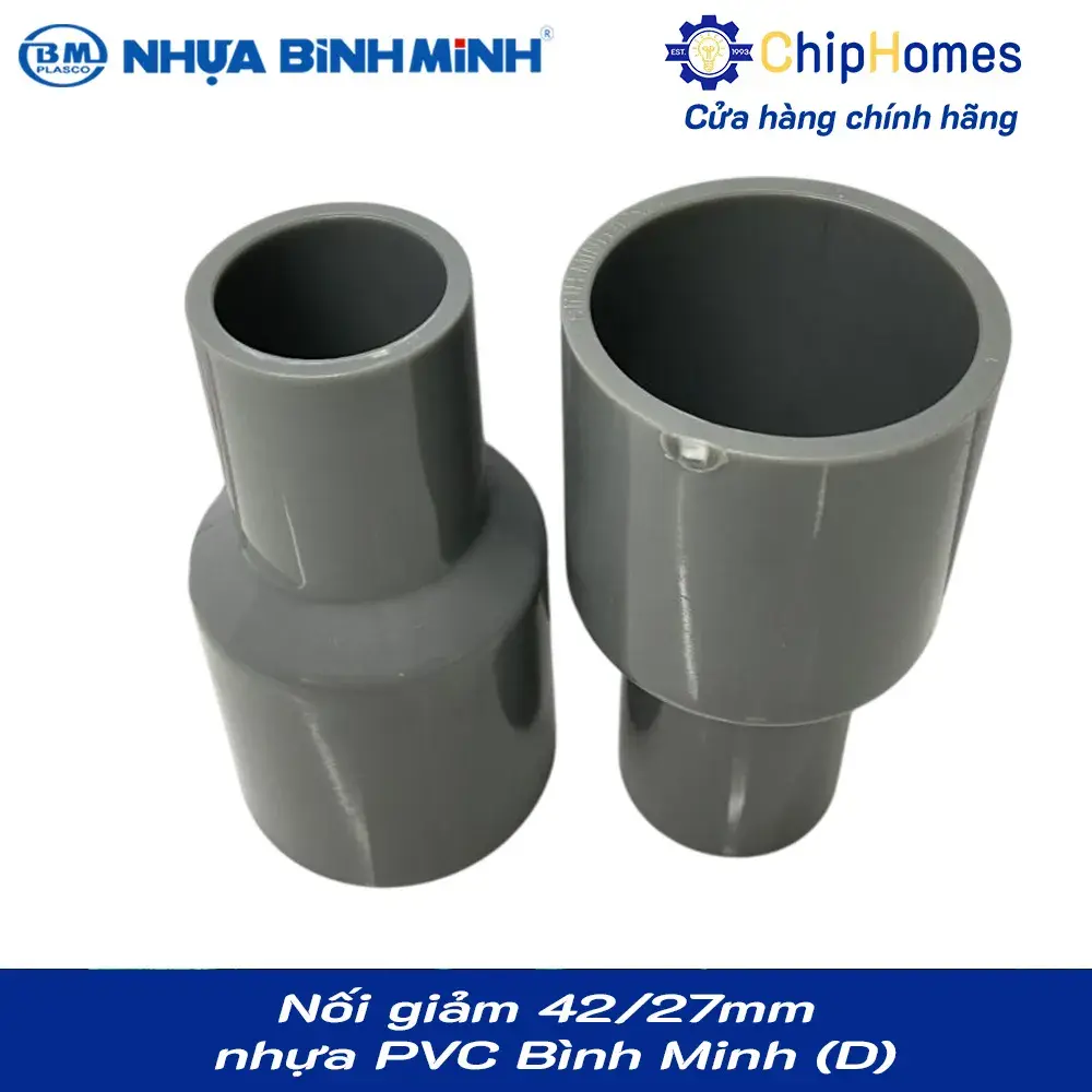 Nối giảm, chậu giảm 42x27 mm nhựa PVC Bình Minh