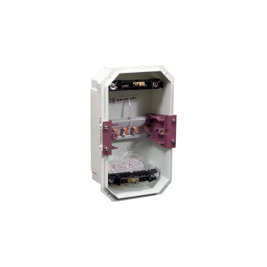 Tủ Điện Âm Tường 2/4 Module E4FC Sino - E4FC 2/4 LA
