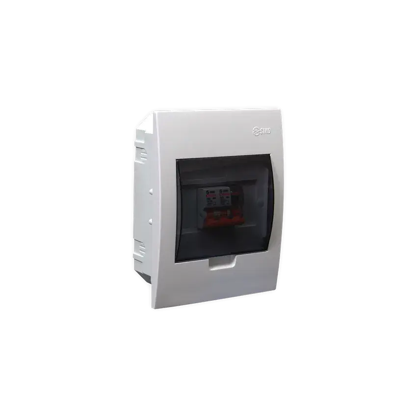 Tủ Điện Âm Tường 3/6 Module E4FC Sino - E4FC 3/6 LA