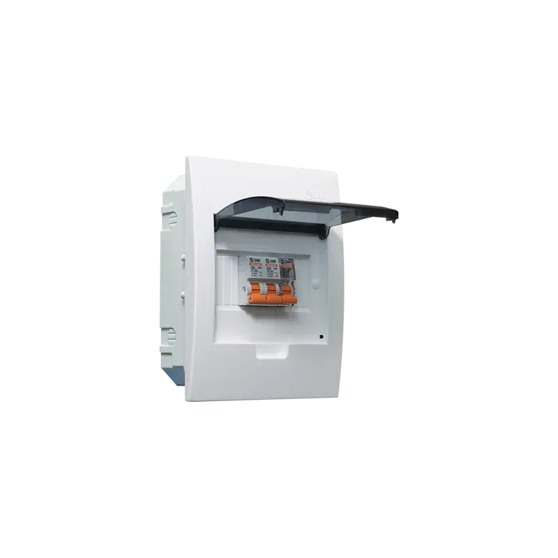 Tủ Điện Âm Tường 3/6 Module E4FC Sino - E4FC 3/6 LA