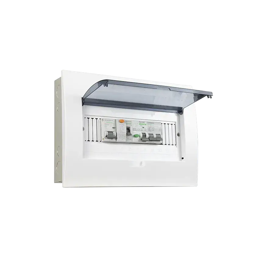 Tủ Điện Âm Tường 8/12 Module E4FC Sino - E4FC 8/12 LA