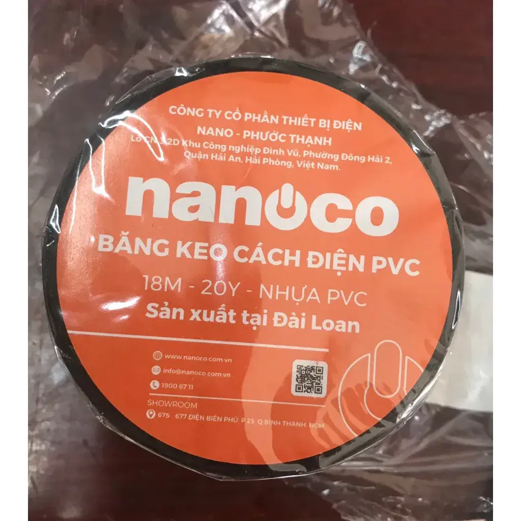 Băng keo điện Nanoco 20 Yard (18 mét) FKPC20