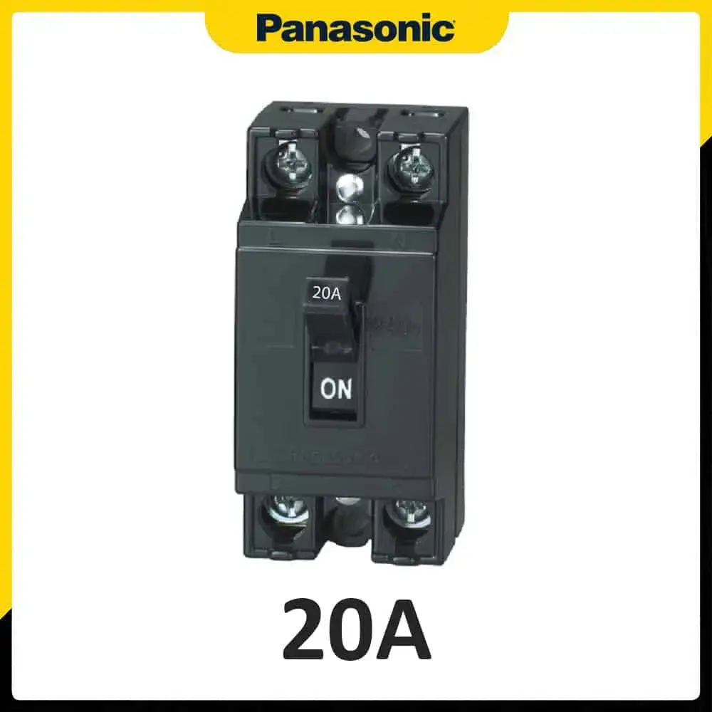 CB Cóc 2P 1.5kA Panasonic (Đủ size 10A–40A)