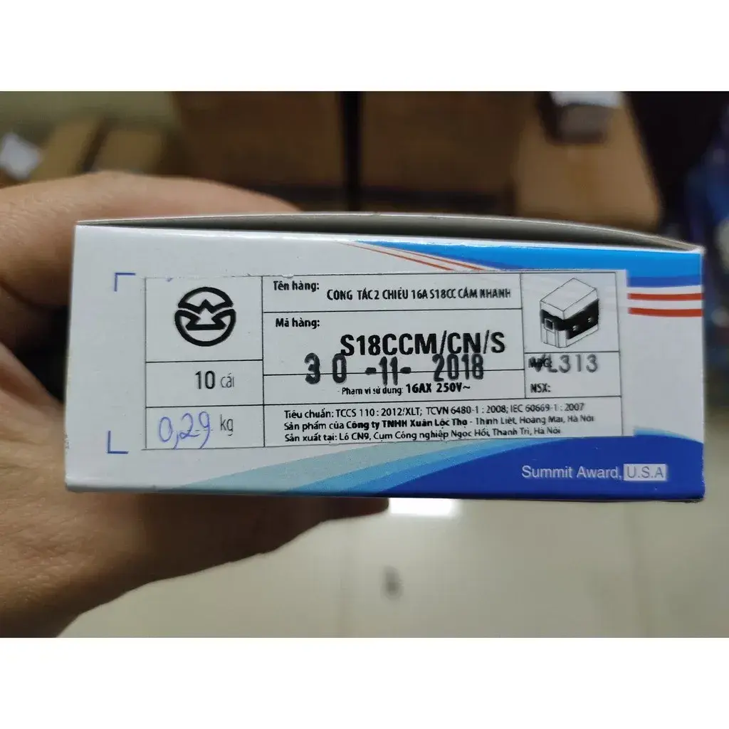 Công tắc 2 chiều Sino Vanlock S18CCM/S