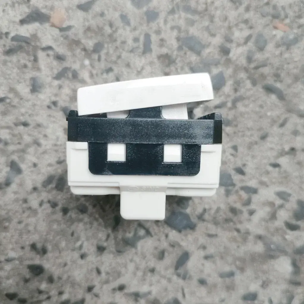 công tắc đôi  1 chiều (kép) Sino Vanlock S18CCS/2