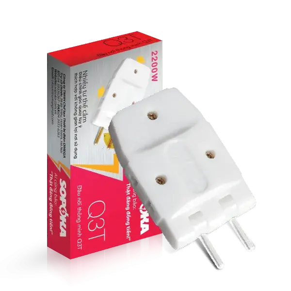 Đầu nối thông minh SOPOKA- Q3T chia 1 ra 3 cửa
