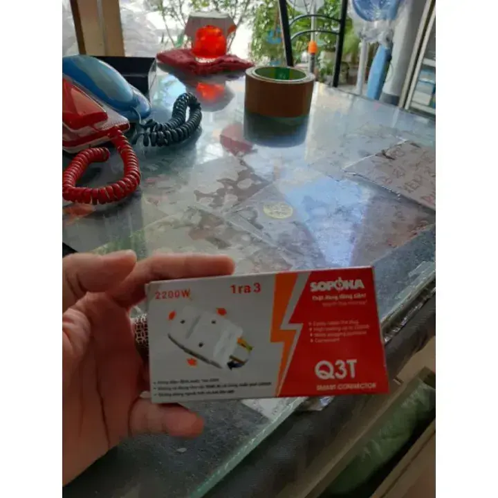 Đầu nối thông minh SOPOKA- Q3T chia 1 ra 3 cửa