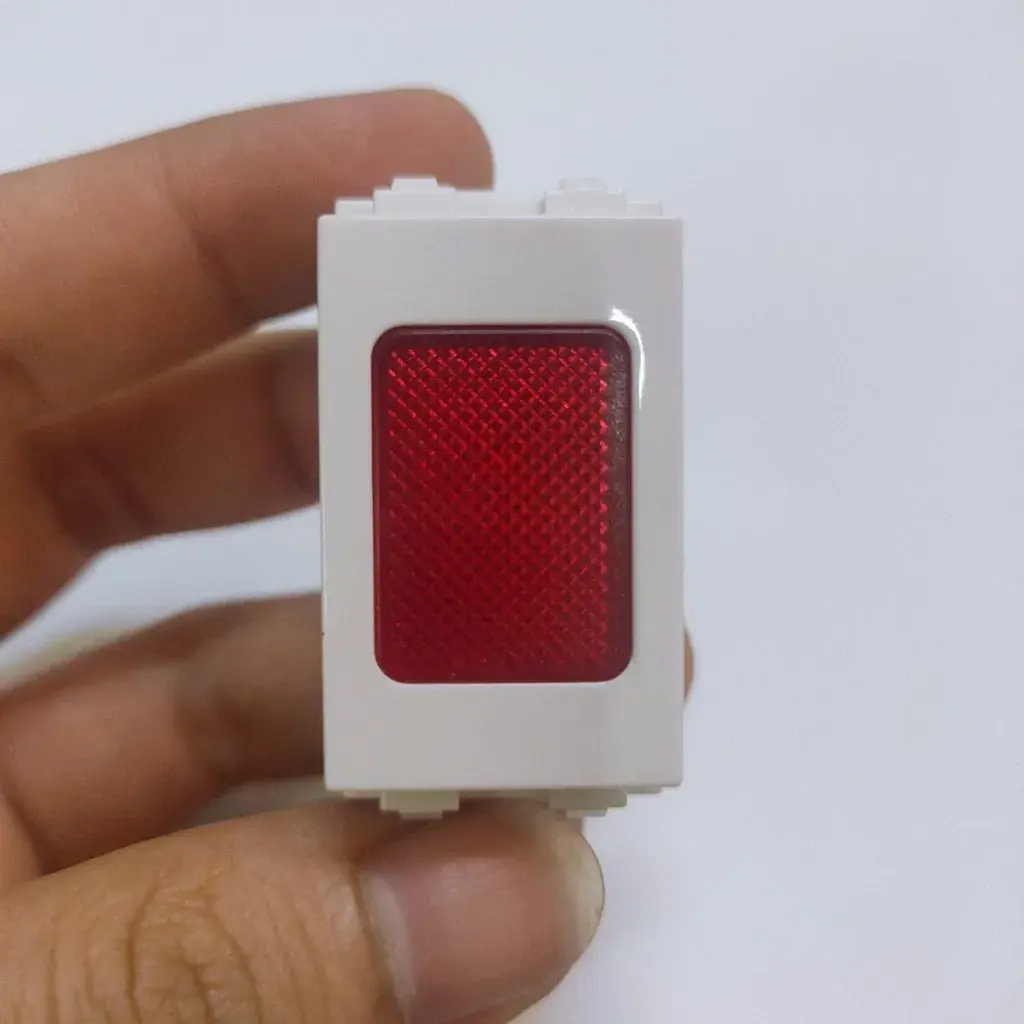 Hạt Đèn Báo Đỏ Sino Vanlock - S18CCNRD