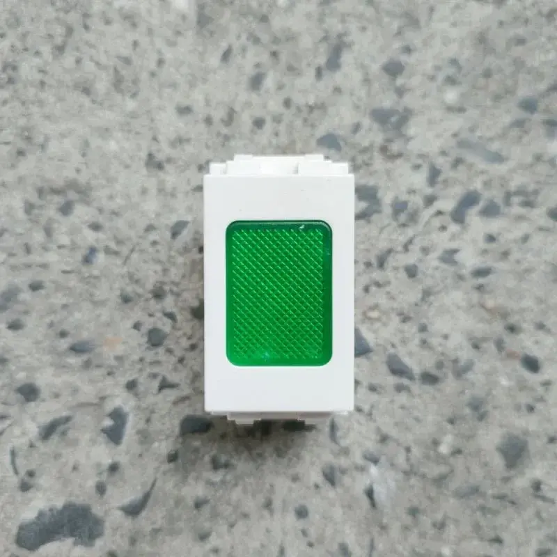 Hạt Đèn Báo Xanh Sino Vanlock - S18CCNGN