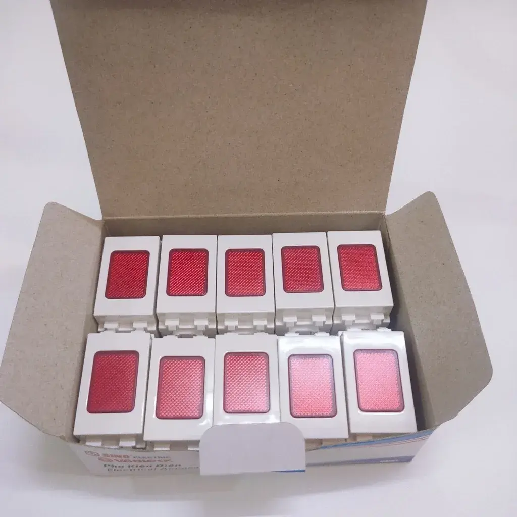 Hạt Đèn Báo Đỏ Sino Vanlock - S18CCNRD