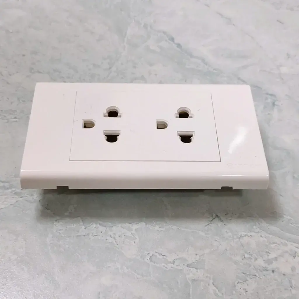 Mặt 2 Ổ 3 Chấu Sino Vanlock S18UE2