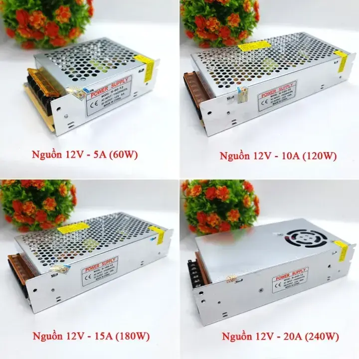 Bộ Nguồn Cung Cấp Điện 12V (Đa dạng 5A - 30A)
