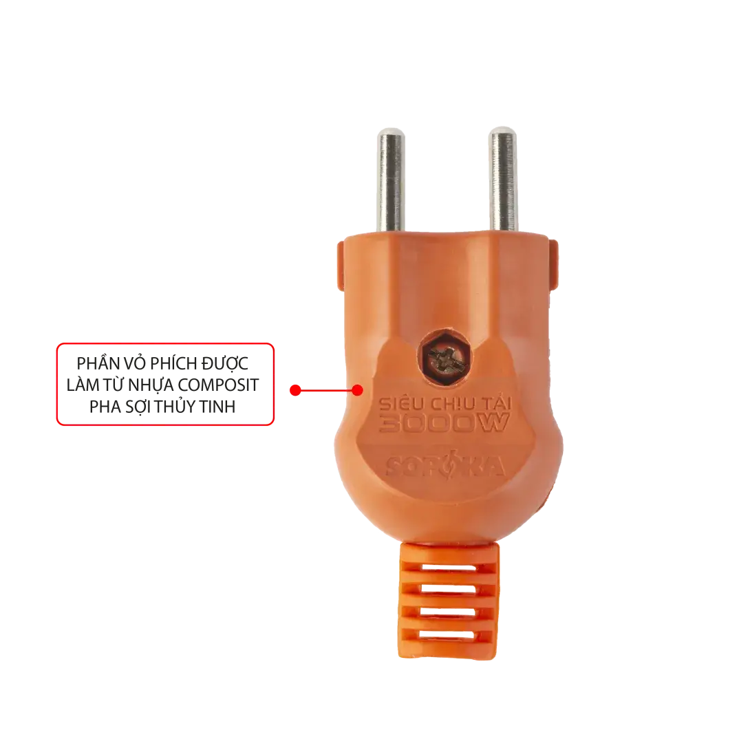 Phích cắm siêu tải Sopoka P3000W2+