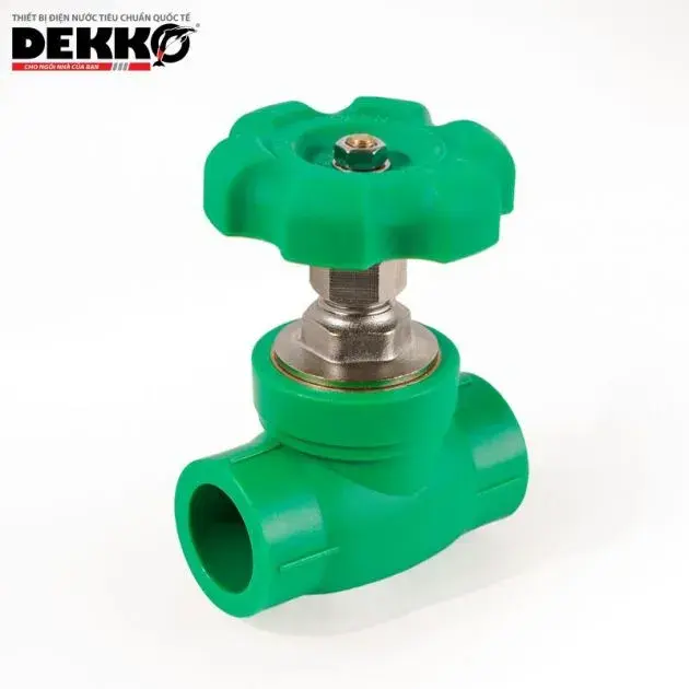 Van Cửa Đồng Tay Nhựa PPR Dekko