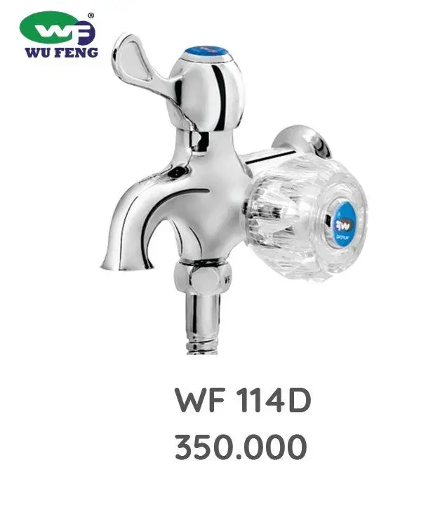 Củ Sen Tắm Lạnh Thân Đồng Mạ Cao Cấp WuFeng WF114D