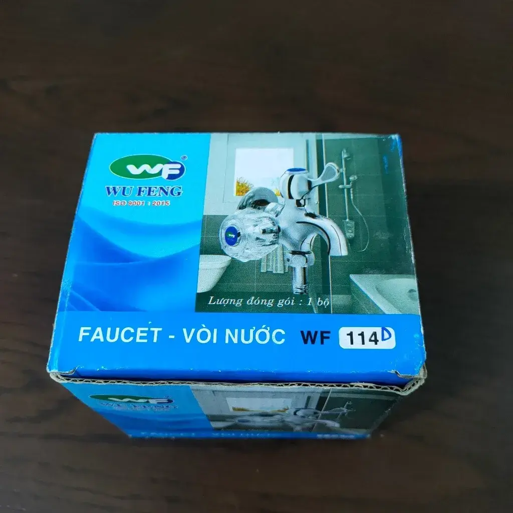 Củ Sen Tắm Lạnh Thân Đồng Mạ Cao Cấp WuFeng WF114D