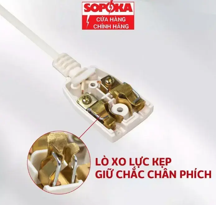 Dây nguồn phích âm SOPOKA (N8, N9, N10) là dây nối dài chính hãng