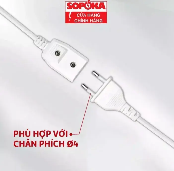 Dây nguồn phích âm SOPOKA (N8, N9, N10) là dây nối dài chính hãng