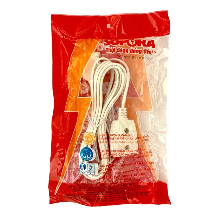 Dây nguồn phích âm SOPOKA (N8, N9, N10) là dây nối dài chính hãng