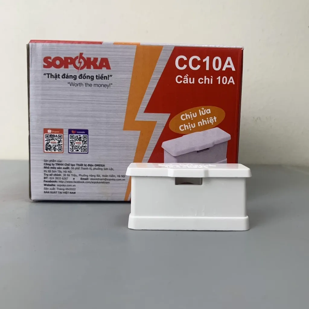 Cầu chì SOPOKA CC10A-250V