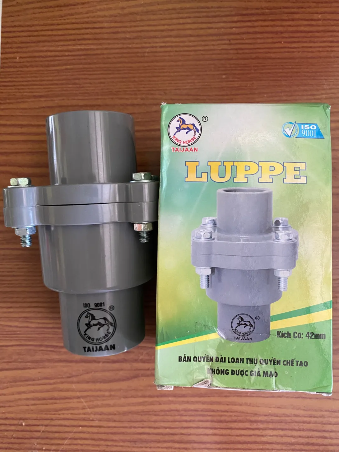 Luppe Đài Loan 1 Chiều Taijaan Nhựa PVC (Phi 27 Đến Phi 60)