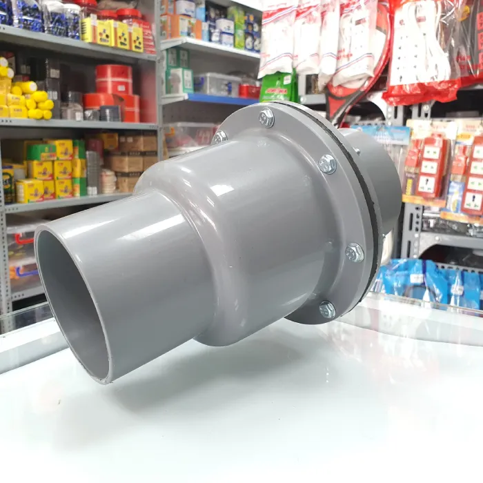 Van Nước 1 Chiều Lá Lật PVC Phi 90 Phi 114 Kim Phong