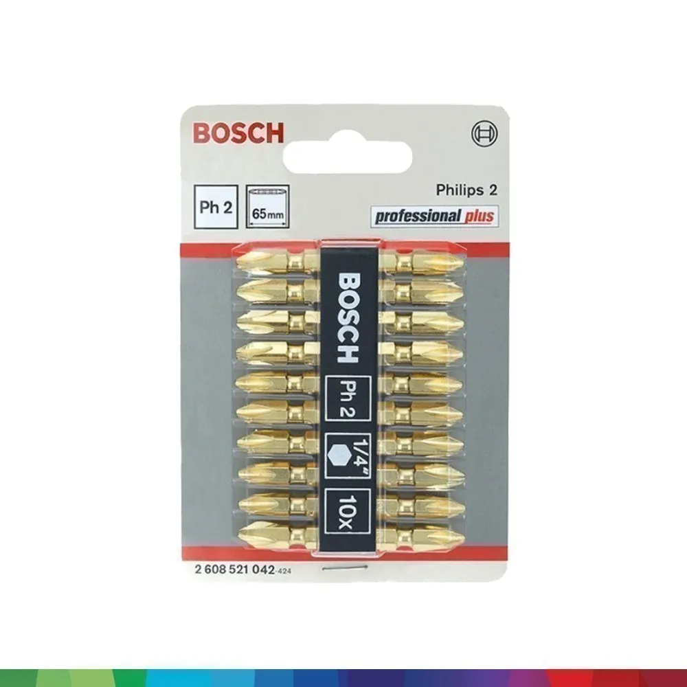Đầu vặn vít ngắn và dài Bosch chính hãng, chất liệu thép cao cấp