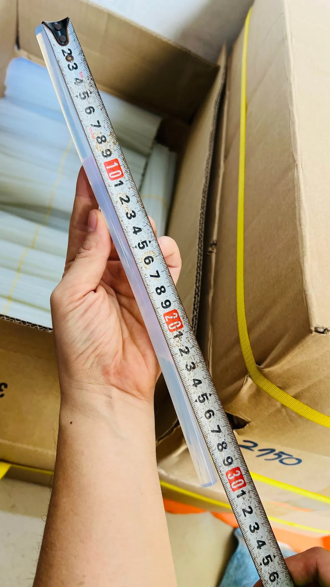 Keo Nến To Siêu Lớn Đường Kính 11mm Dài 30cm Loại 1 Dán Đồ Thủ Công
