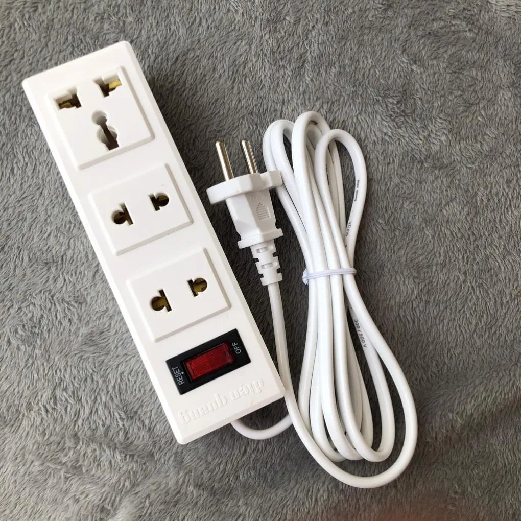 Ổ cắm điện cao cấp Điện Quang 3 lỗ mini ĐQ 002A-02 chính hãng