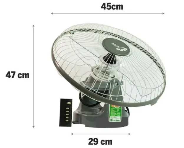Quạt Đảo Trần Asia X16002 Có Remote 55W Chính Hãng Giá Tốt
