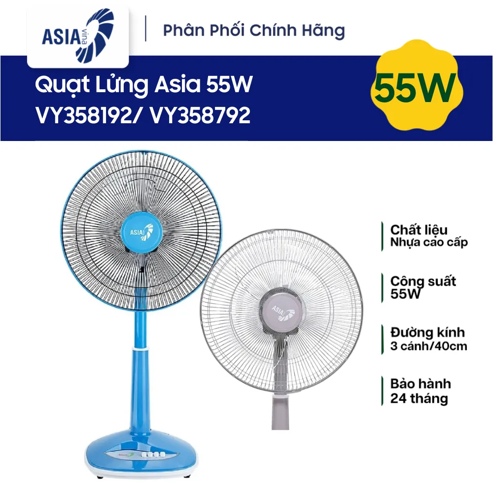 Quạt Lửng Asiavina 55W VY358192 VY358792 Chính Hãng Giảm Giá