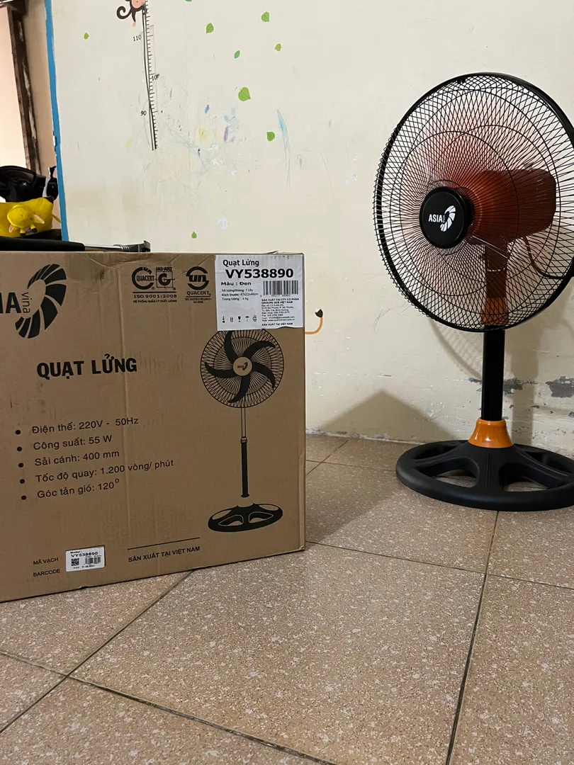 Quạt Lửng Bán Công Nghiệp ASIAvina VY558890 75W 5 Cánh 40cm