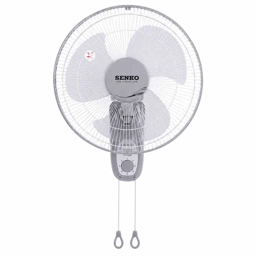 Quạt Treo Tường Senko TC1688 47W Cánh 39cm 2 Dây Giật Chính Hãng